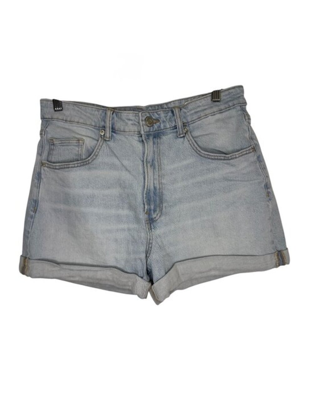 Zara Mom Fit High Waist Denim Shorts-8- MSRP $46